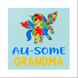 Au-some Grandma Posters and Art